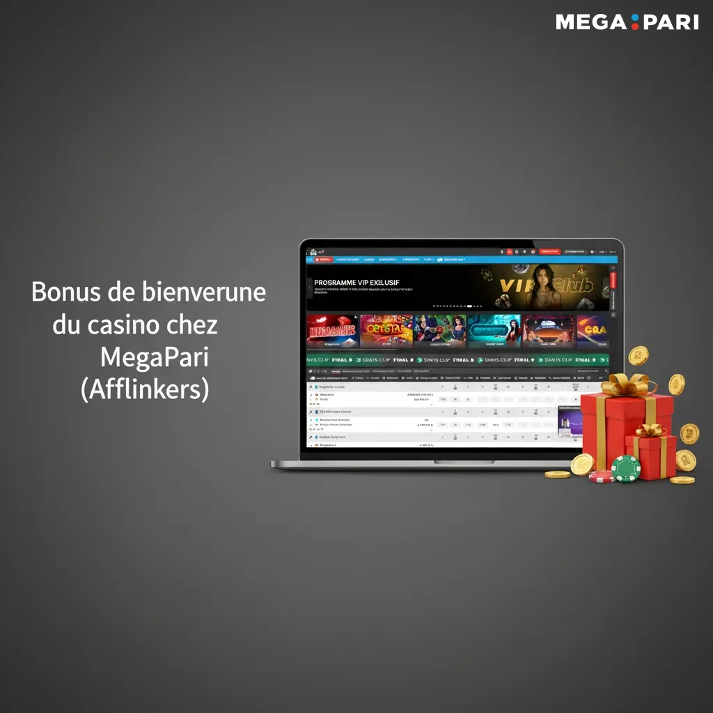 Bannière MegaPari: bonus de bienvenue 200 % jusqu’à 984 000 XOF + 150 tours gratuits. Conditions applicables.