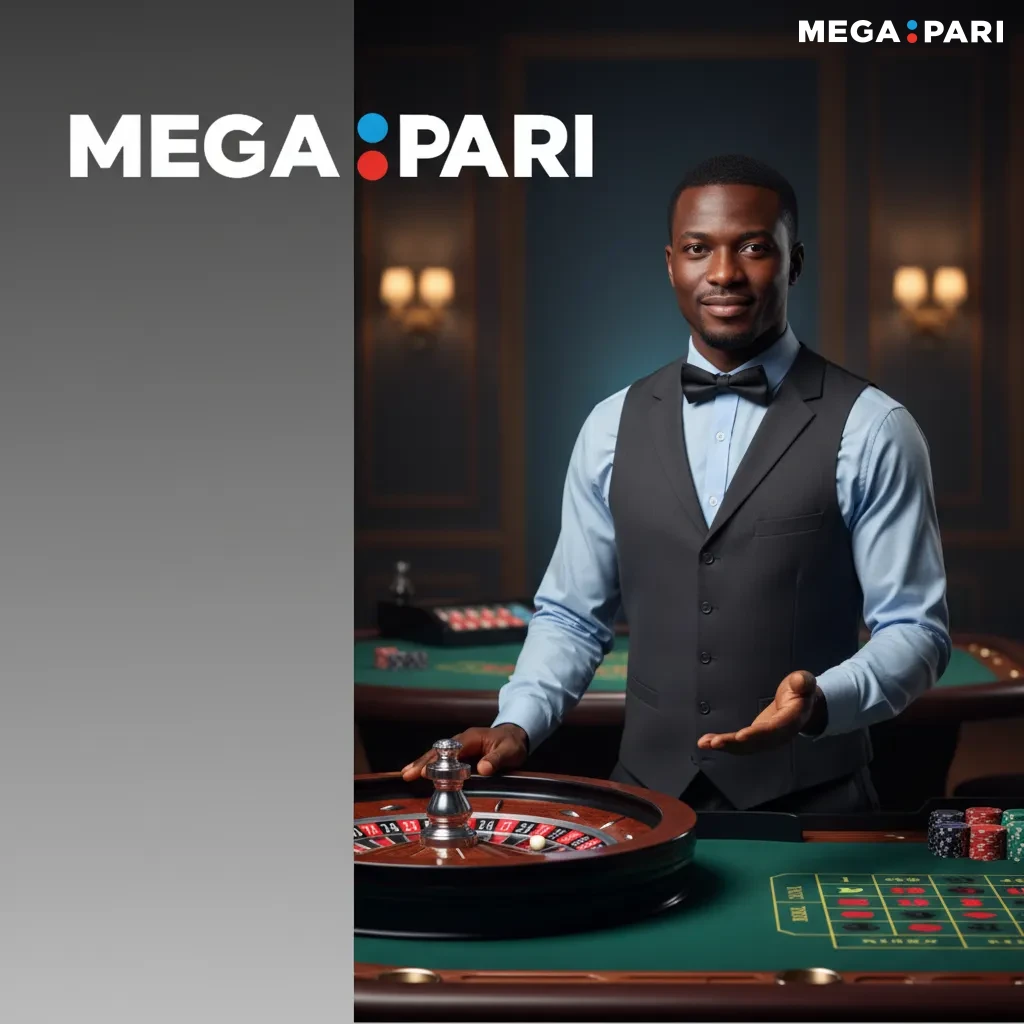 Casino en direct MegaPari en HD: croupiers réels, tables filmées de roulette, blackjack, baccarat, poker et game shows.