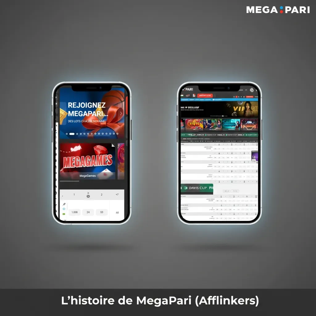 Chronologie MegaPari: lancée en 2019, licence Curaçao, appli mobile, sports et casino, promos en Afrique de l’Ouest