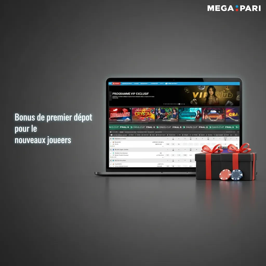 Bannière bonus de premier dépôt pour nouveaux joueurs: 200% jusqu’à 984 000 XOF + 150 tours gratuits.