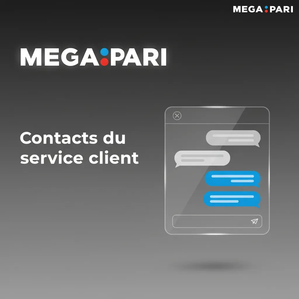 Contacts du service client: assistance 24/7 via chat en direct, support@megapari.com, payments@megapari.com