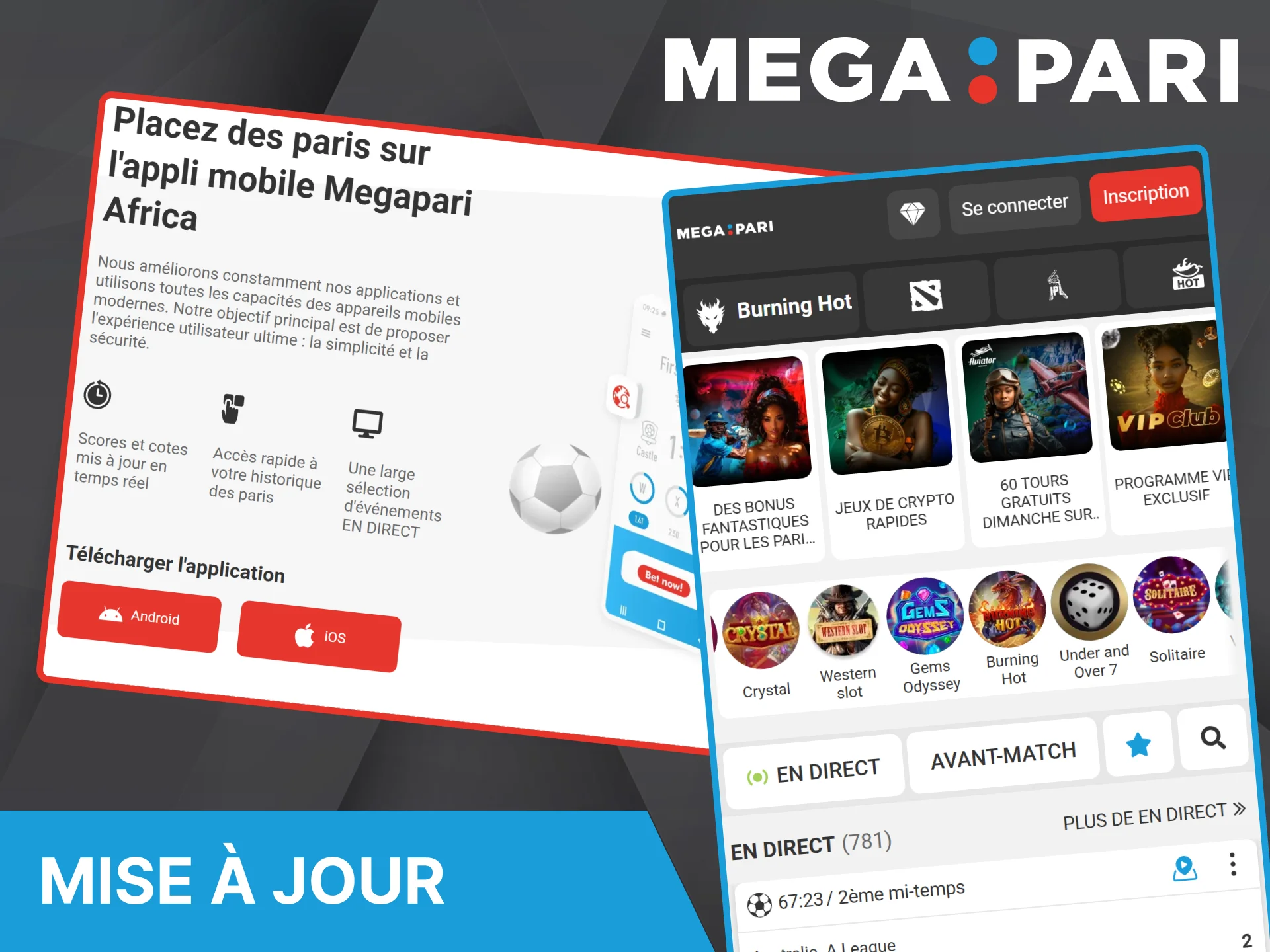 Découvrez comment mettre à jour rapidement et en toute sécurité l'application Megapari.