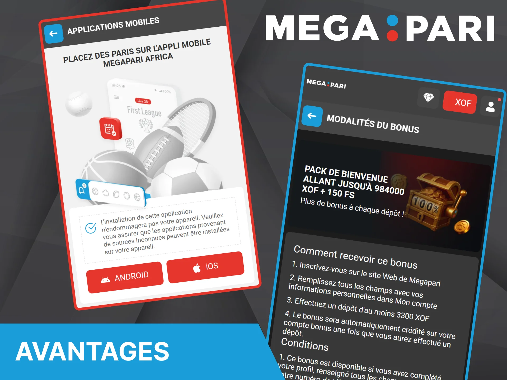 Découvrez les avantages et les bonus exclusifs offerts aux membres du casino Megapari.